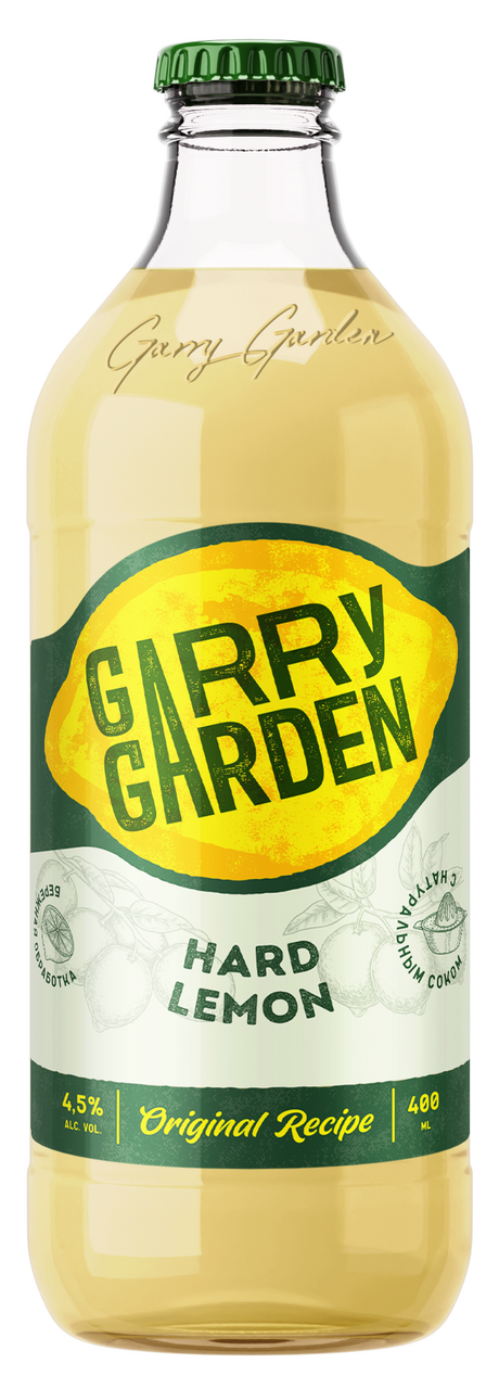 Пиво Garry Garden Лимон 0,4л ст/б Эфес/20
