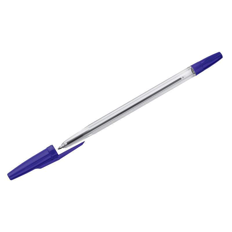 Ручка шариковая OfficeSpace синяя, 0,7мм	 /100