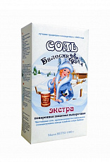 Соль Белоснежка йод.1кг/2