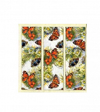Салфетки Bouquet  Art 3сл 33*33 Бабочки и Цветы 12 шт